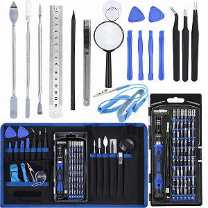 Набір викруток Retoo 75-Piece для ремонту з магнітними наконечниками для ПК годинників ноутбуків окулярів моделей смартфонів планшетів камер ювелірних виробів - Фото 1