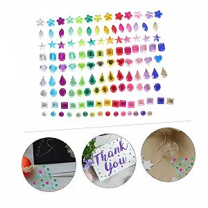 Набір акрилових страз Alien Flatback для нігтів synthetic.ua - Фото 1