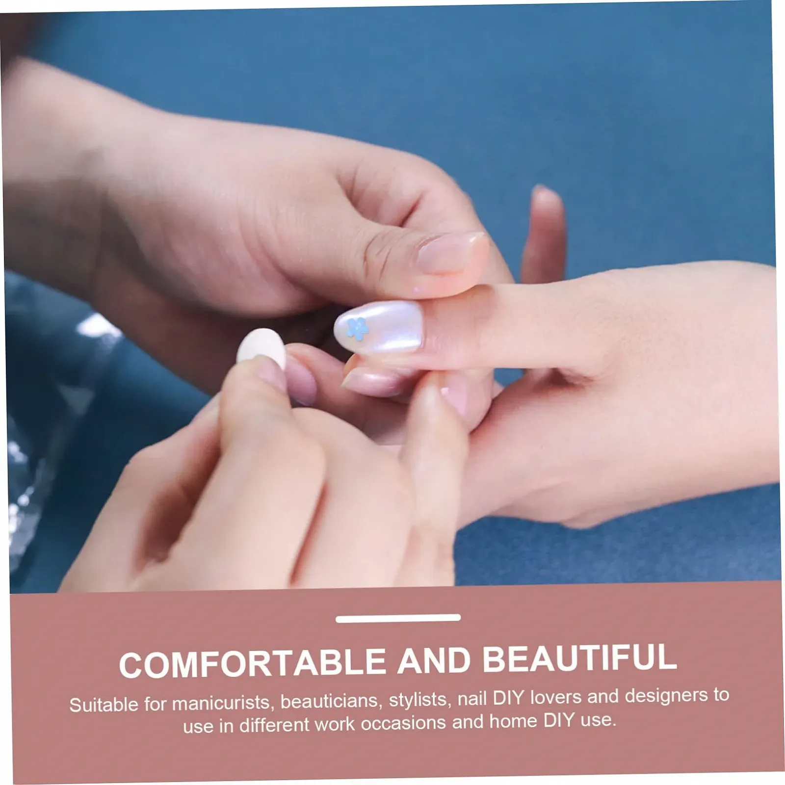 Украшения для ногтей Healvian, 4 шт., сменные, декоративные акриловые цветы для нейл-арта, аксессуары для стильного дизайна и уникальных творений, фото №3