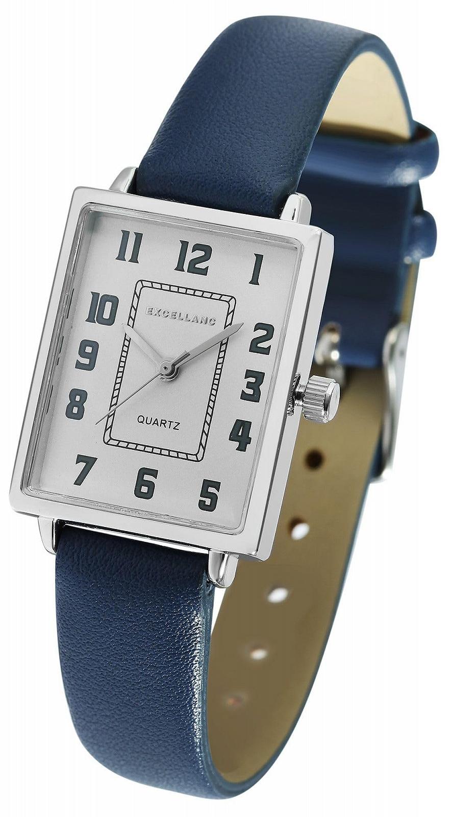 Женские часы Excellanc, сине-серебристые, фото №4 Женские часы Excellanc, сине-серебристые, фото №4
