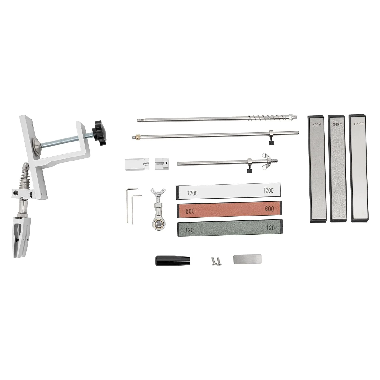 Точилка для ножів Professional Professional 360° Rotation з 6 точильними каменями 3-8 мм 400 мм, фото №4