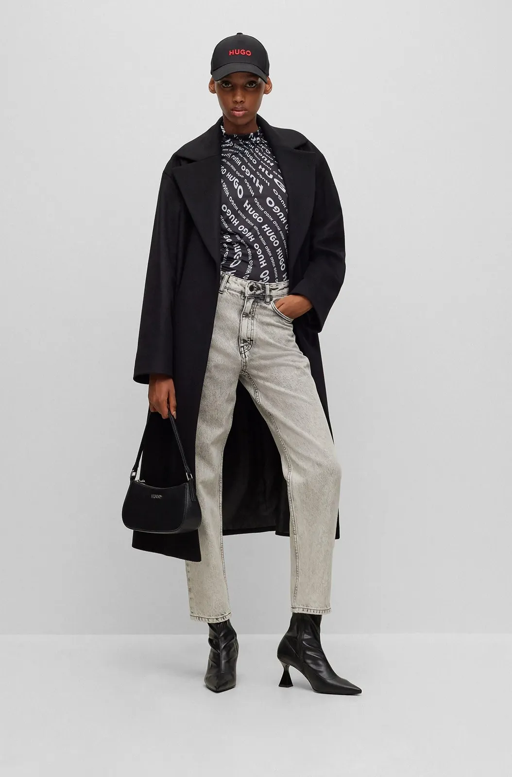 Пальто HUGO Mabellina Жіноче, фото №4 Пальто HUGO Mabellina Жіноче, фото №4