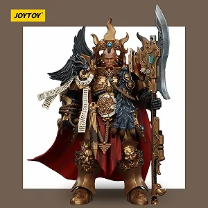 Фігурка JOYTOY Warhammer 40k Legio Custodes Constantin Valdor, Captain General of The Legio Custodes 1/18 JT00942 synthetic.ua - Фото 1