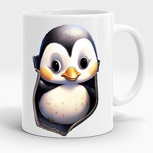 Детская Кружка Малыш Пингвин - Фото 1