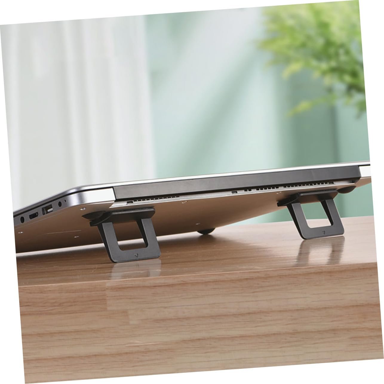 Подставка для ноутбука Ergonomischer Gatuida PC Материал Складной Невидимый Riser с улучшенным воздушным потоком Треугольная структура для офиса и дома, фото №8 Подставка для ноутбука Ergonomischer Gatuida PC Материал Складной Невидимый Riser с улучшенным воздушным потоком Треугольная структура для офиса и дома, фото №8