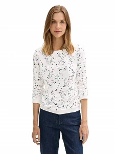 Женская Толстовка TOM TAILOR Basic с принтом - Фото 1