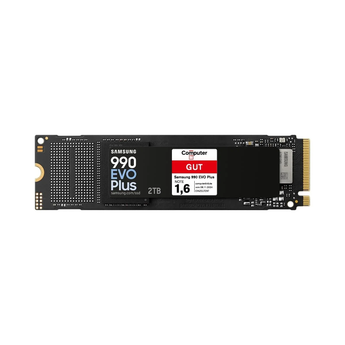 SSD-накопичувач Samsung 990 EVO Plus MZ-V9S2T0BW 2TB PCIe 4.0 x4 / PCIe 5.0 x2 NVMe 2.0 2280 7250 MB/s Read 6300 MB/s Write, фото №1 SSD-накопичувач Samsung 990 EVO Plus MZ-V9S2T0BW 2TB PCIe 4.0 x4 / PCIe 5.0 x2 NVMe 2.0 2280 7250 MB/s Read 6300 MB/s Write, фото №1
