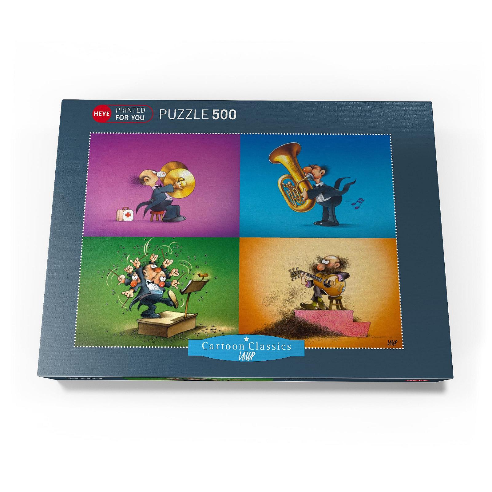 Пазл Heye Puzzle MyPuzzle Special Collection Cartoon Classics Musicians 500 элементов, фото №4