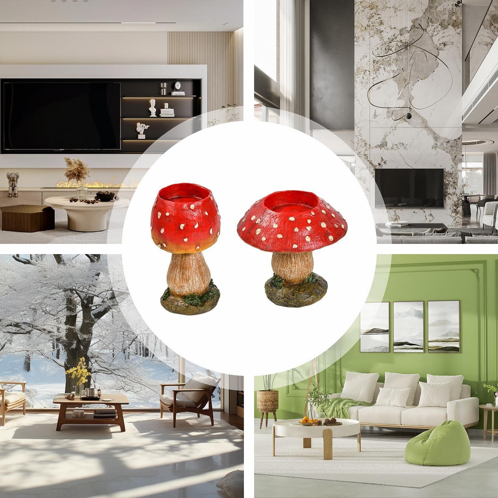 Підсвічник керамічний грибний підсвічник муляж підставка для свічок, фото №3 Підсвічник керамічний грибний підсвічник муляж підставка для свічок, фото №3