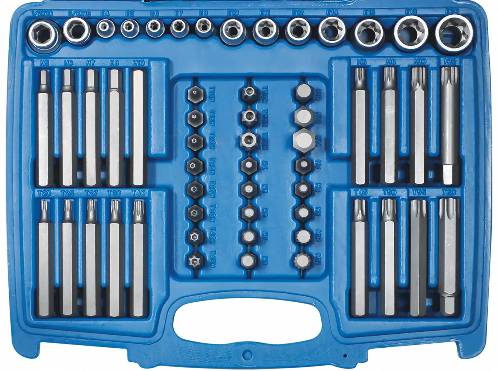 Набір біт SW-STAHL 04475L, 3/8", 56 предметів, фото №1