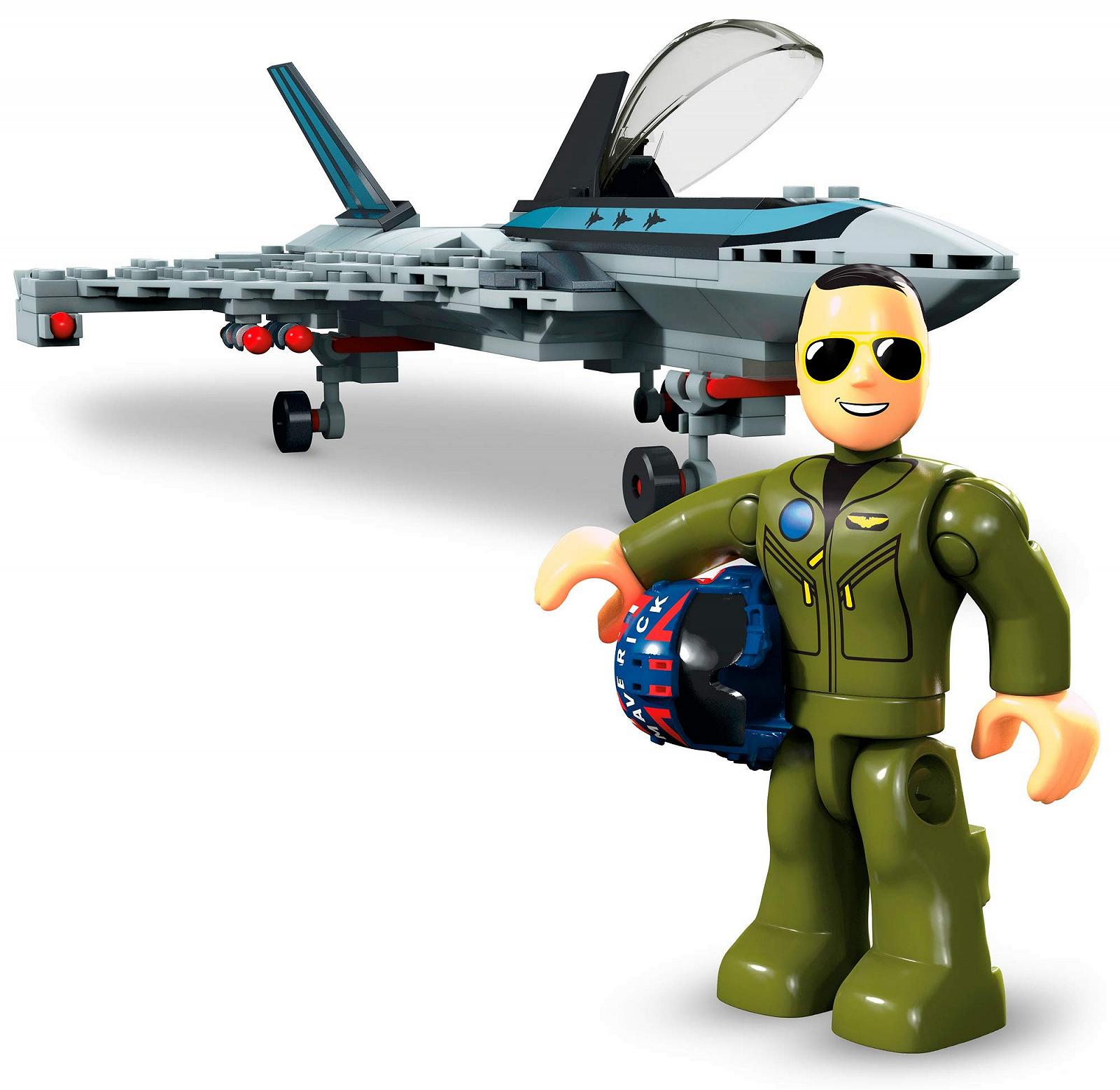 Конструктор Mega Construx Probuilder GPP89 Top Gun Jet от 6 лет, фото №2