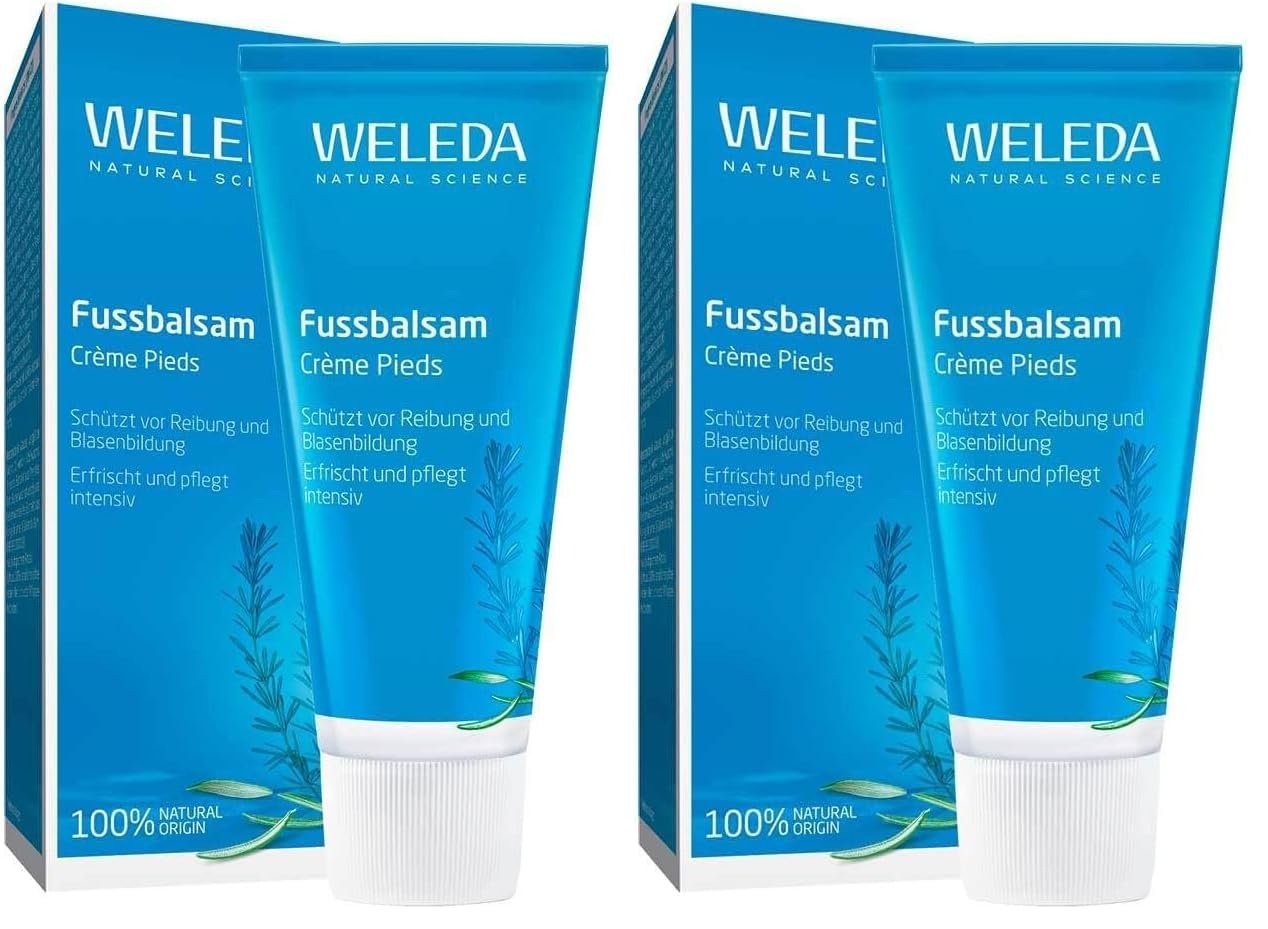 Органический бальзам для ног WELEDA Натуральная косметика 2 x 75 мл, фото №1 Органический бальзам для ног WELEDA Натуральная косметика 2 x 75 мл, фото №1