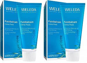 Органический бальзам для ног WELEDA Натуральная косметика 2 x 75 мл - Фото 1