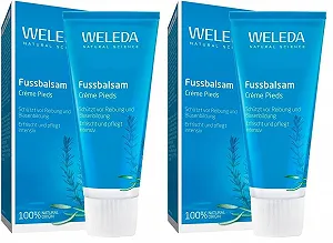 Органічний бальзам для ніг WELEDA Натуральна косметика 2 x 75 мл - Фото 1