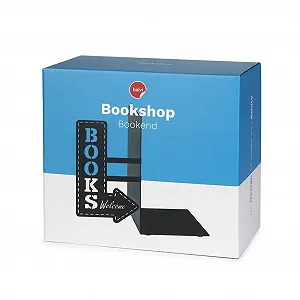 Утримувач для книг Balvi Bookshop металевий synthetic.ua - Фото 1