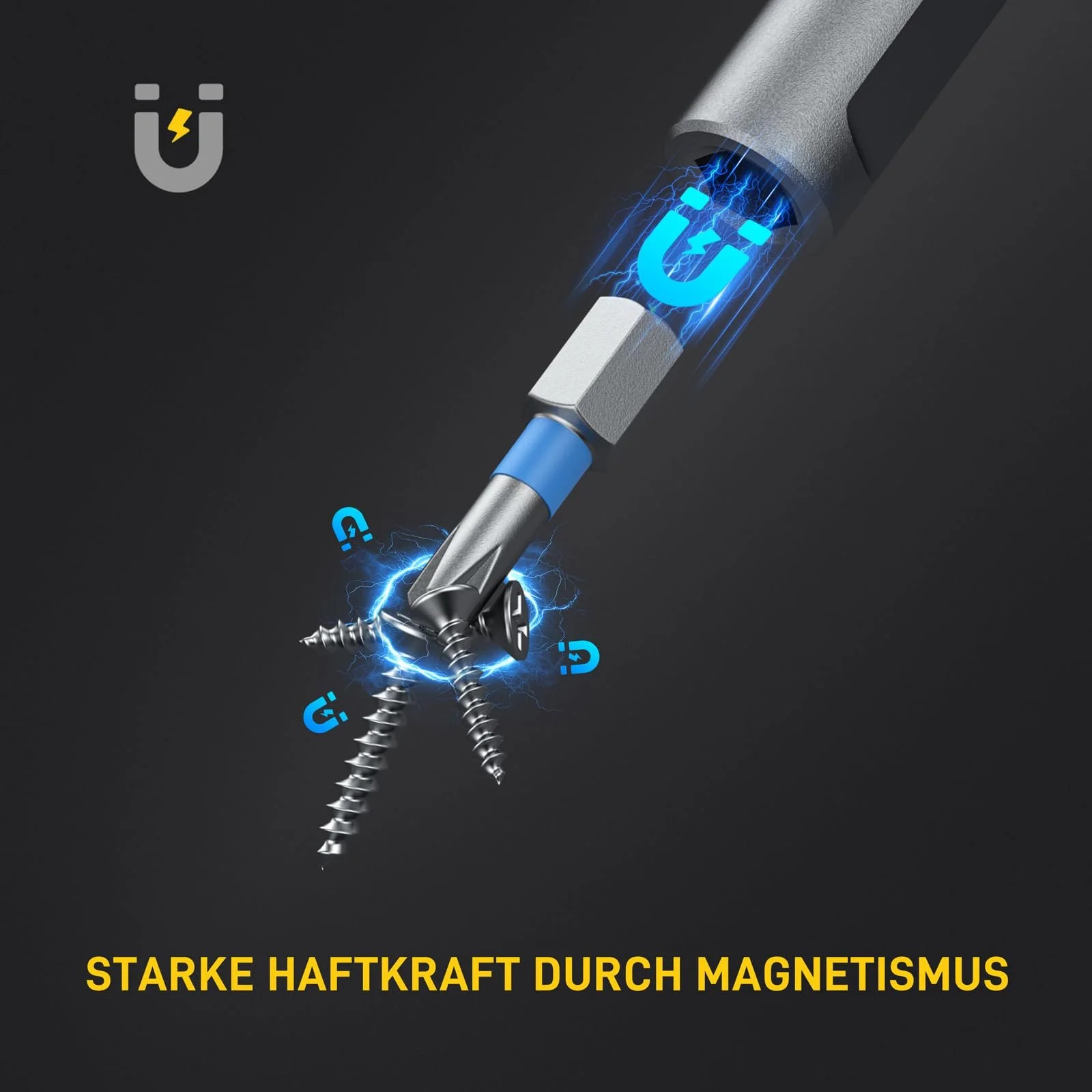 Набір викруток магнітних 42-в-1 Light Grey, фото №6