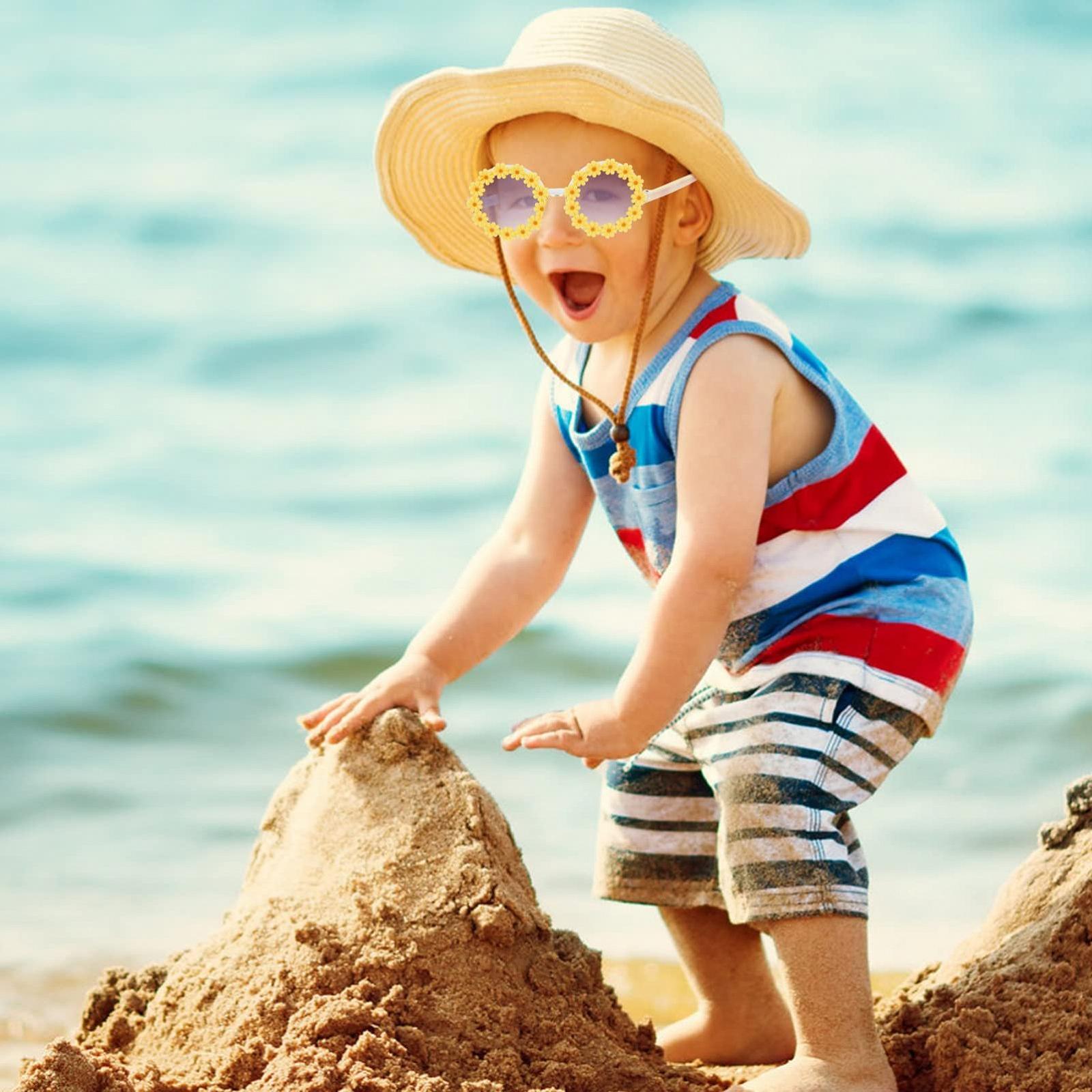 Сонцезахисні окуляри VALICLUD Жіночі Модні Маргаритка Соняшник, фото №6