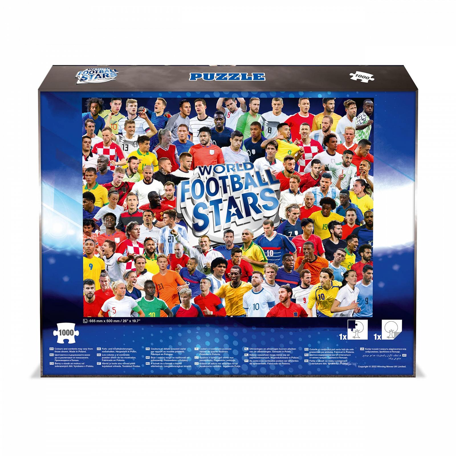 Пазл Winning Moves World Football Stars 1000 елементів, фото №6 Пазл Winning Moves World Football Stars 1000 елементів, фото №6