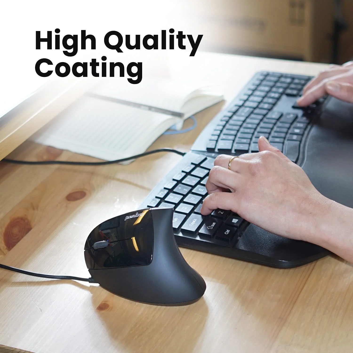 Мышь USB Perixx PERIMICE-513L, фото №5