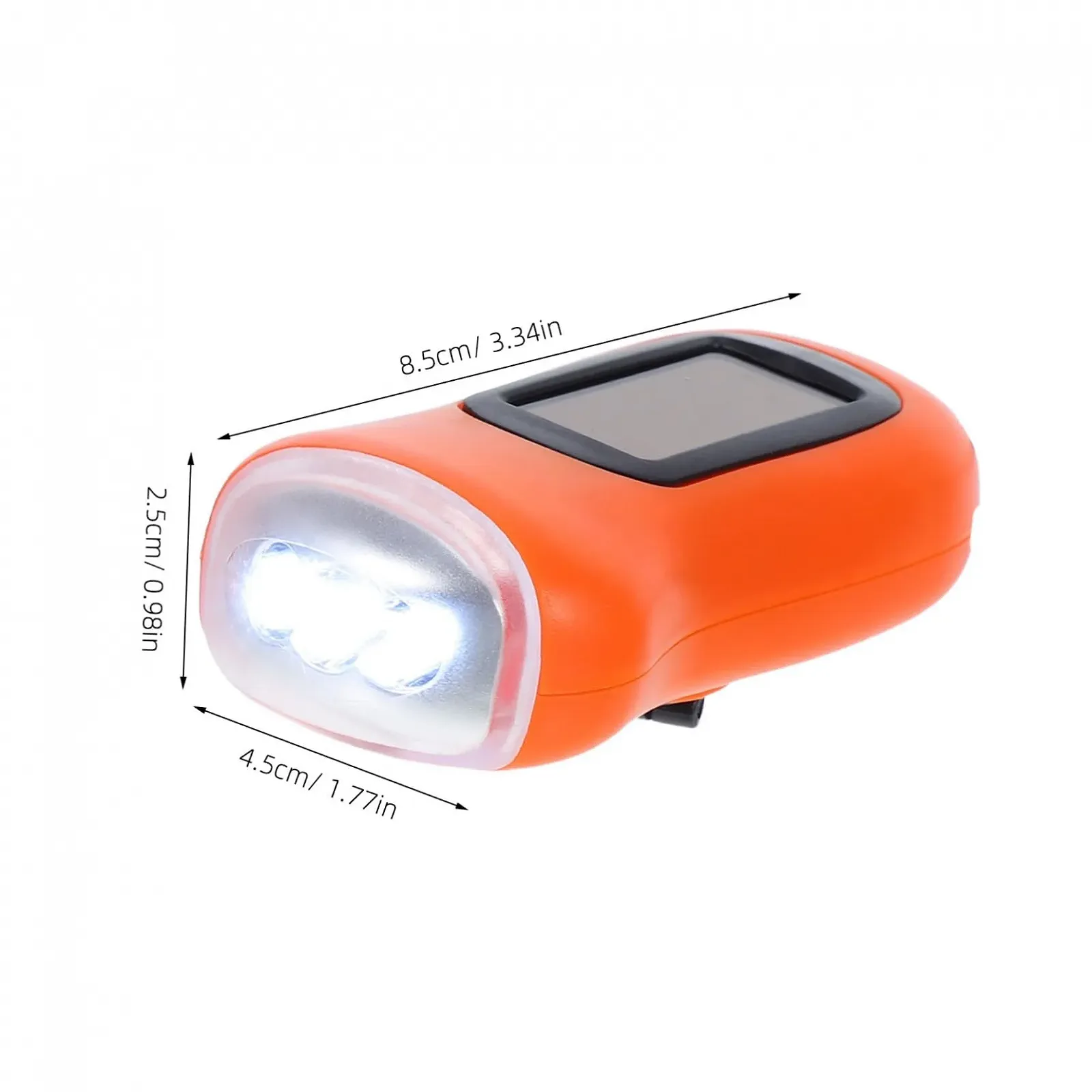 Ліхтар HOMSFOU Сонячний з ручним кривошипом Портативний аварійний Компактний акумуляторний, фото №2 Ліхтар HOMSFOU Сонячний з ручним кривошипом Портативний аварійний Компактний акумуляторний, фото №2