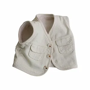 Жилет Beokeuioe Зимний Флис для Мальчиков Детский - Фото 1