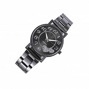 Жіночий наручний годинник Healvian, сталевий браслет, діловий дизайн, точний кварцовий механізм - Фото 1