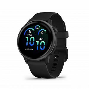 Фітнес смарт-годинник Garmin vívoactive 6 42 мм, 1.2-дюймовий сенсорний AMOLED-дисплей, до 11 днів автономної роботи, 80+ спортивних додатків, варіанти тренувань, функції здоров'я, смарт-сповіщення, GarminPay - Фото 1