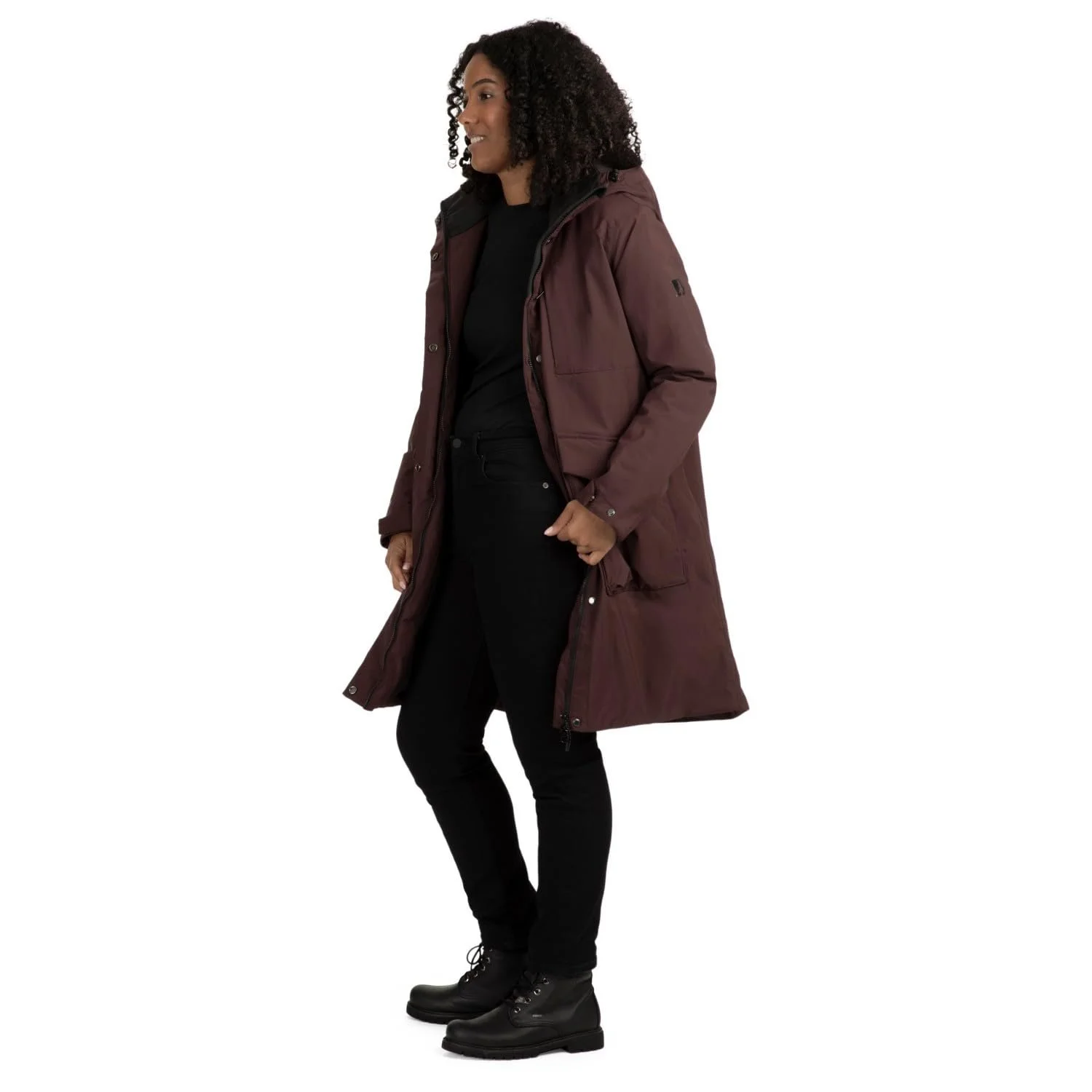 Пальто SylvaHe Heber Peak Довге Жіноче, фото №9