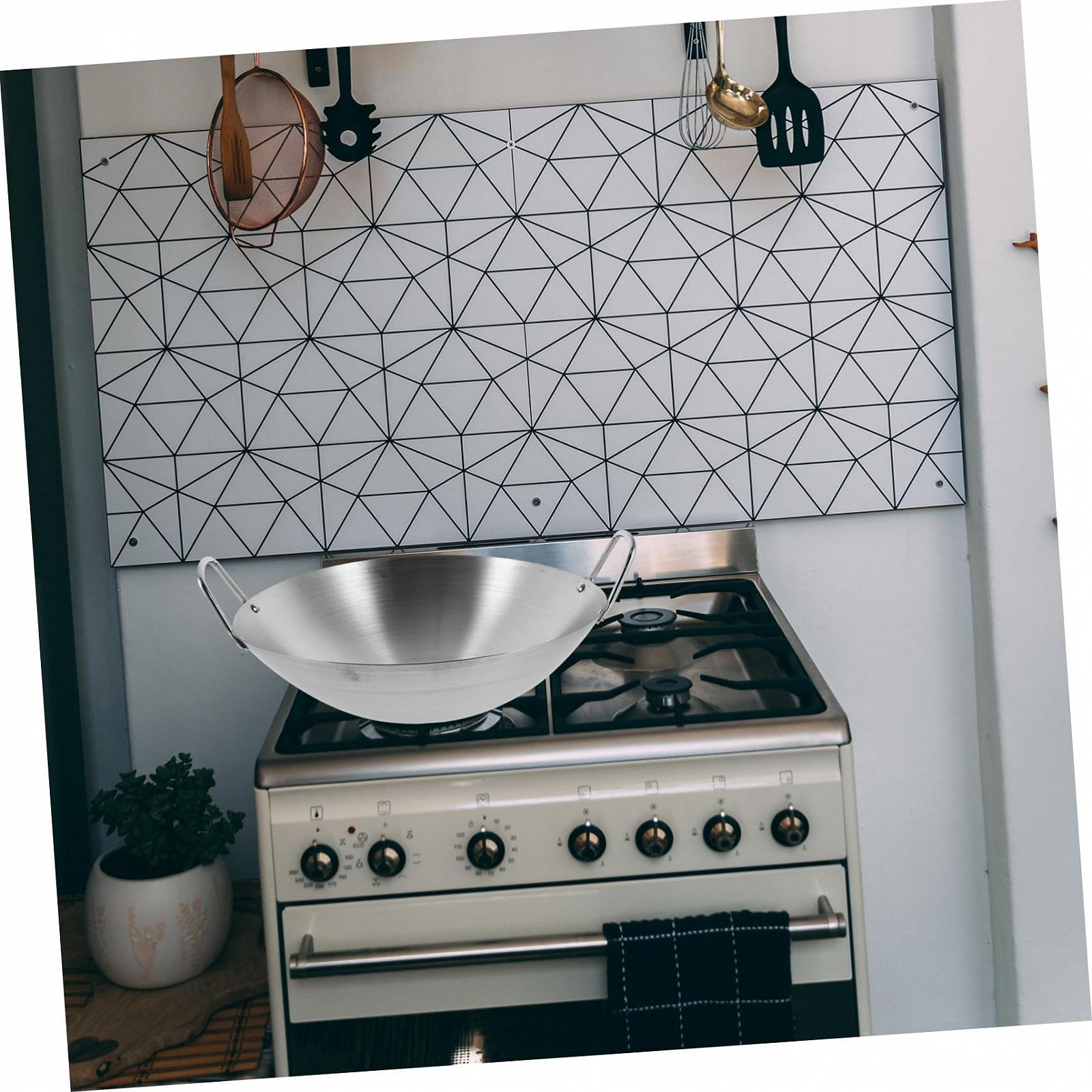 Сковорода MAGICLULU Stainless Steel Wok, фото №4