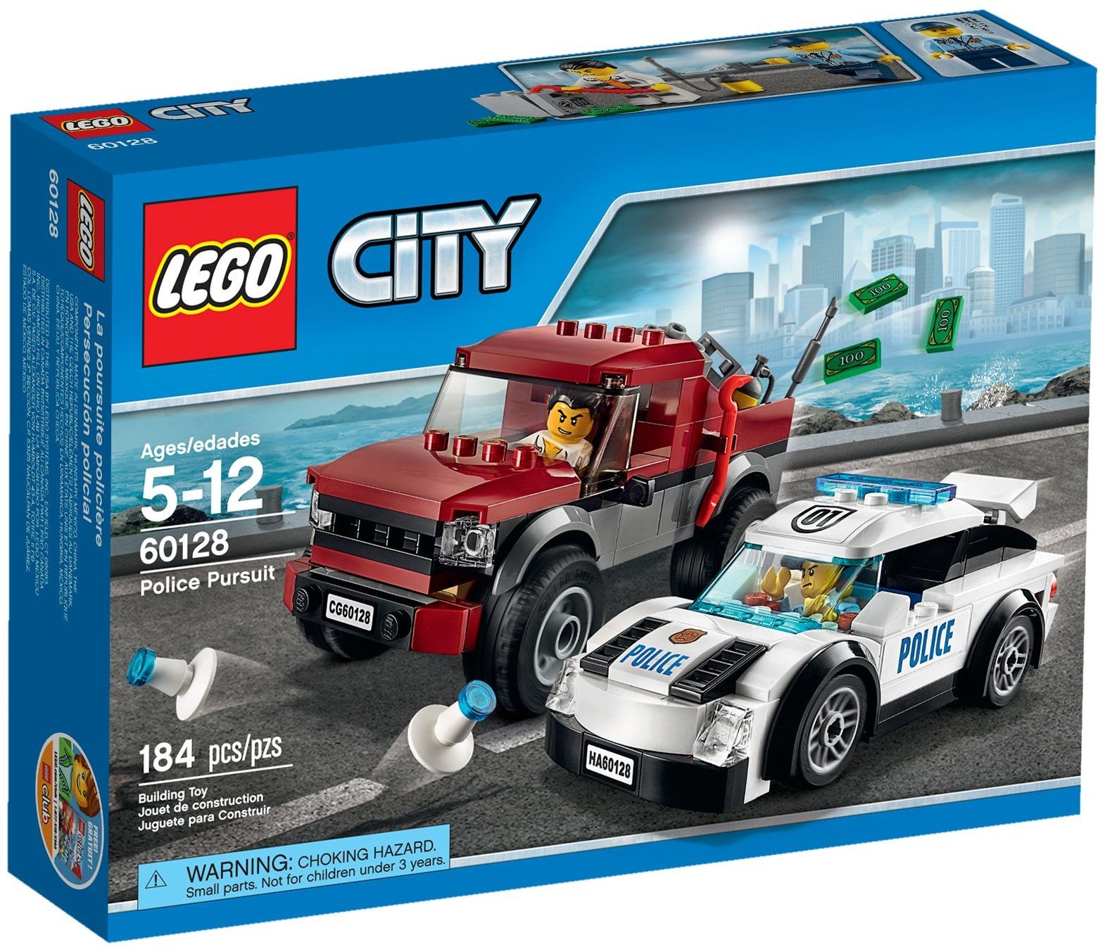 LEGO City Police 60128 Полицейская Погоня Смешанный, фото №3