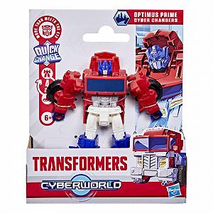 Фигурка Оптимус Прайм Transformers Cyberworld Cyber Changers 10 см synthetic.ua - Фото 1