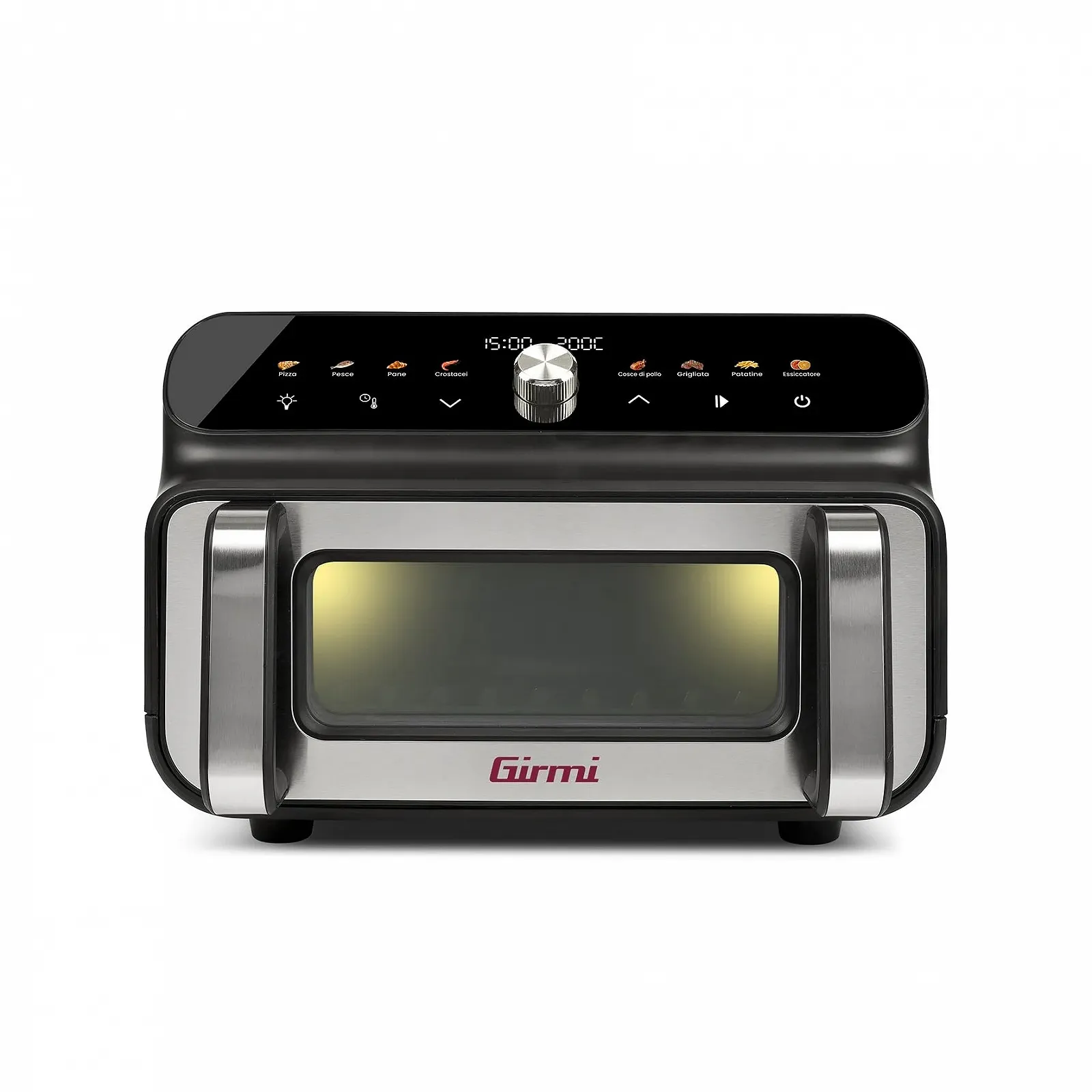 Мультипіч-гриль Girmi FG77 Ecofrit Grill 10 л 2000 Вт 50-230°C Digital Display Black/Stainless Steel, фото №3 Мультипіч-гриль Girmi FG77 Ecofrit Grill 10 л 2000 Вт 50-230°C Digital Display Black/Stainless Steel, фото №3
