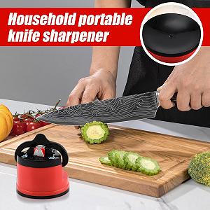 Точилка для ножів та ножиць портативна на присосці synthetic.ua - Фото 1