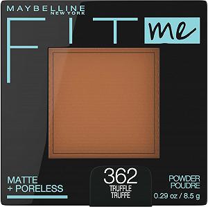 Пудра Maybelline New York Fit Me Matte + Poreless пресована для обличчя, Truffle, 8 г, 1 шт. - Фото 1