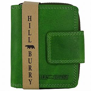 Гаманець Hill Burry з RFID захистом Шкіряний Жіночий Довгий Зелений synthetic.ua - Фото 1