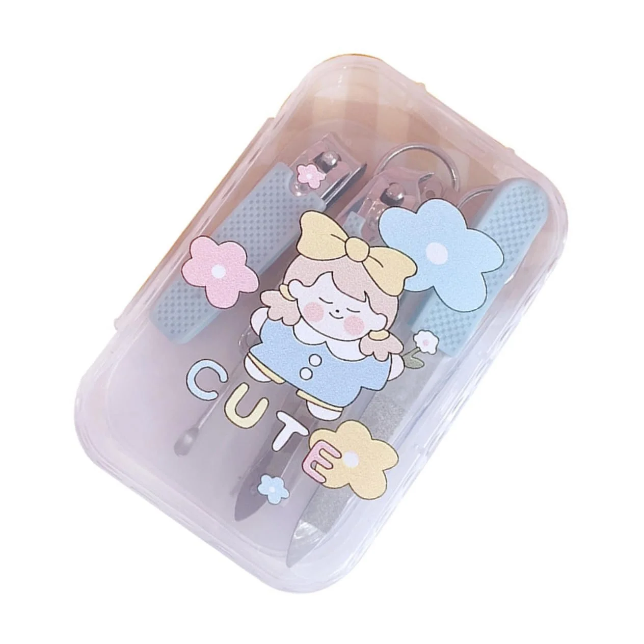 Набор для маникюра CALLARON с кусачками для ногтей для педикюра, для путешествий и дома, фото №1 Набор для маникюра CALLARON с кусачками для ногтей для педикюра, для путешествий и дома, фото №1