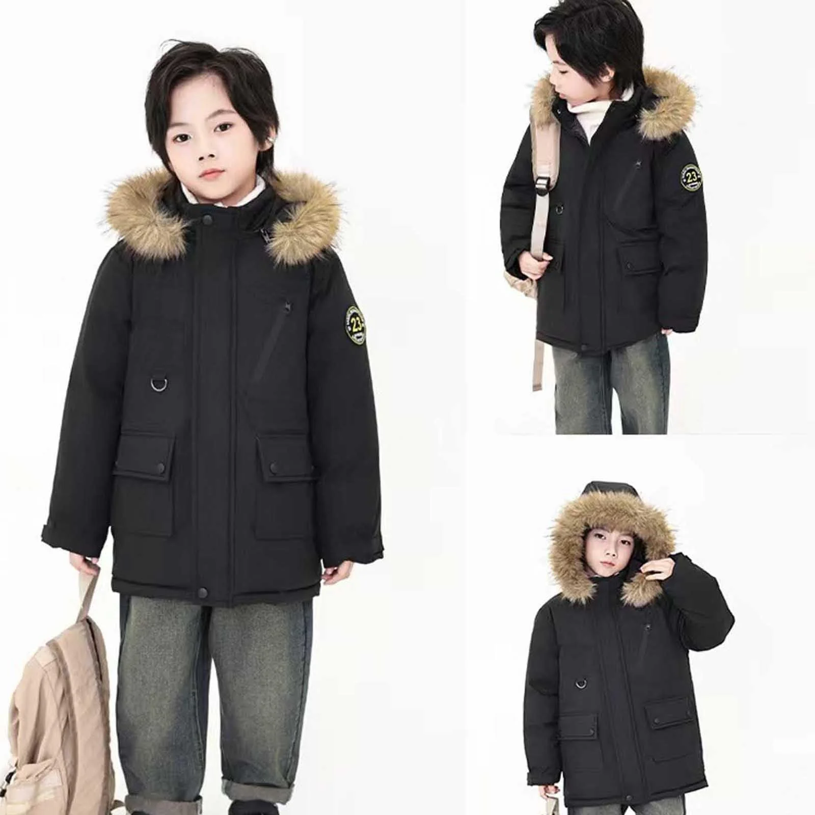 Куртка софтшел MNSWR для хлопчиків, дитяча зимова, фото №3 Куртка софтшел MNSWR для хлопчиків, дитяча зимова, фото №3