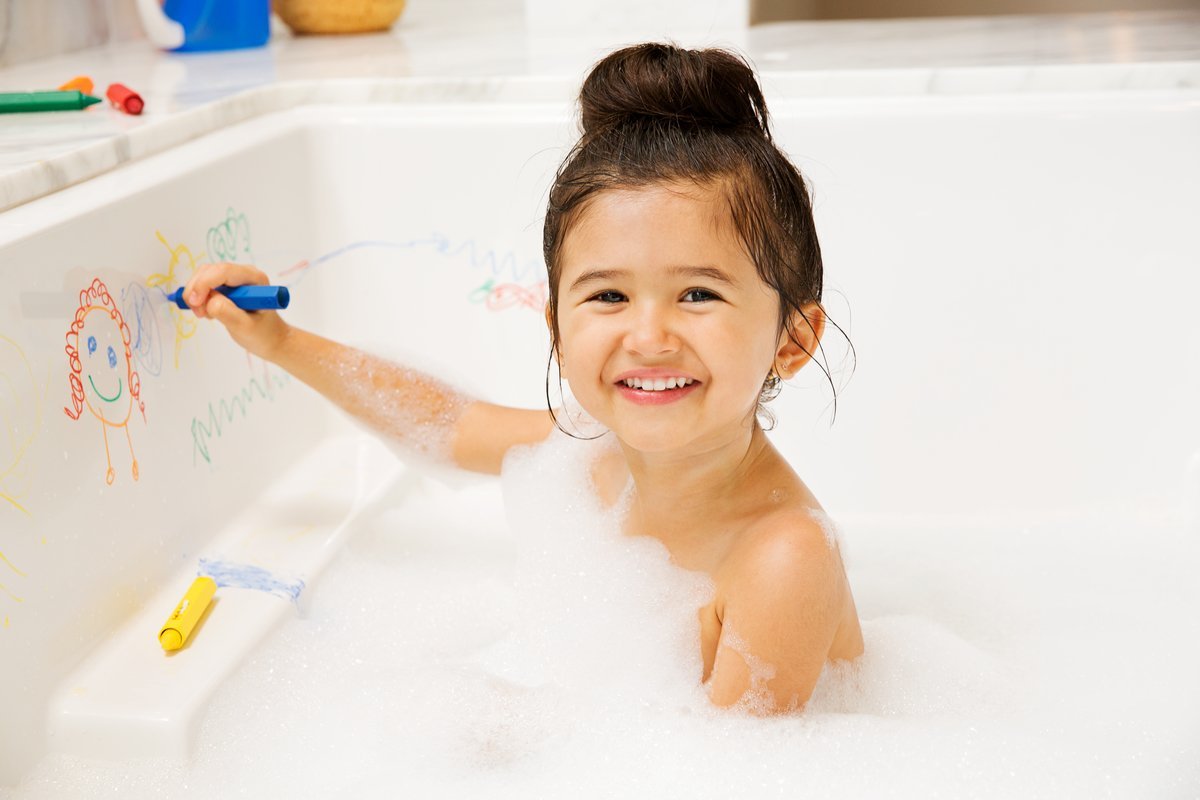 Мел для ванны Munchkin Multi-Coloured, набор 5 шт., фото №2