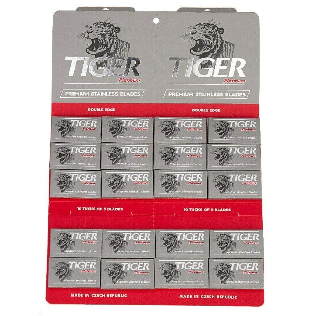 Лезвия Tiger Platinum 100 шт., фото №1