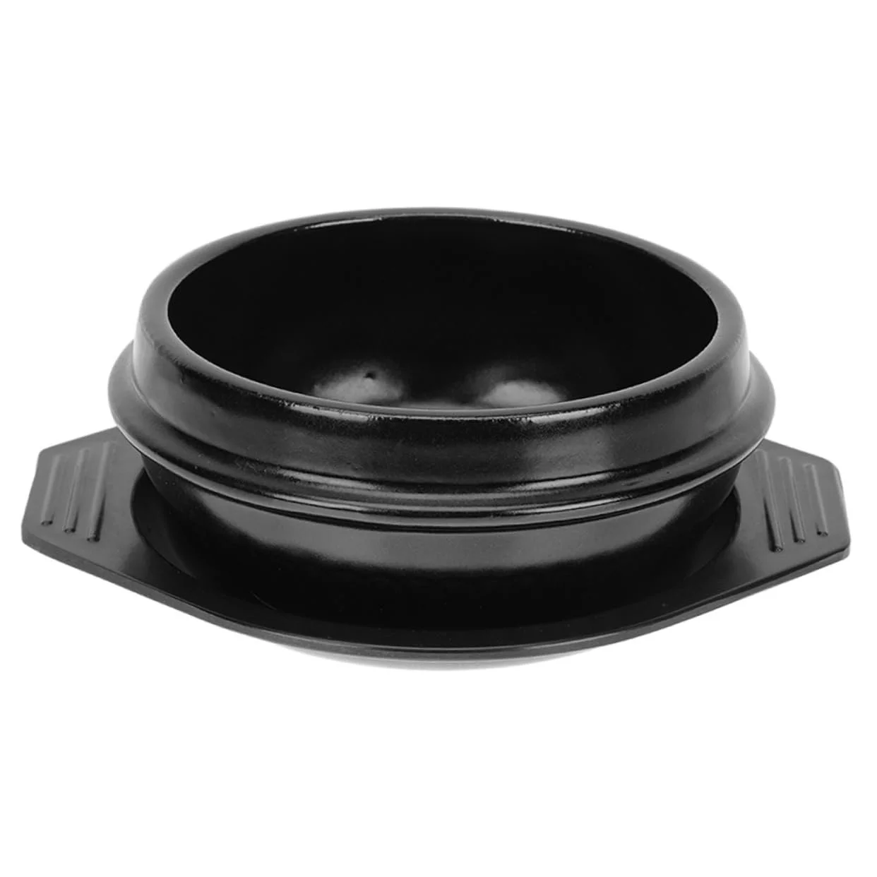 Керамічна каструля Sosoport 1 набір з підставкою багатофункціональна чаша для бібімбапа супу пасти, фото №1