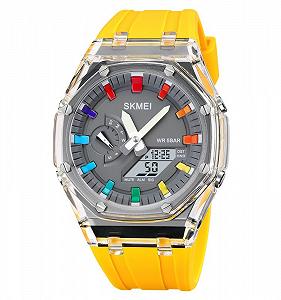 Годинник Skmei 2100YL Yellow SALE - Фото 1
