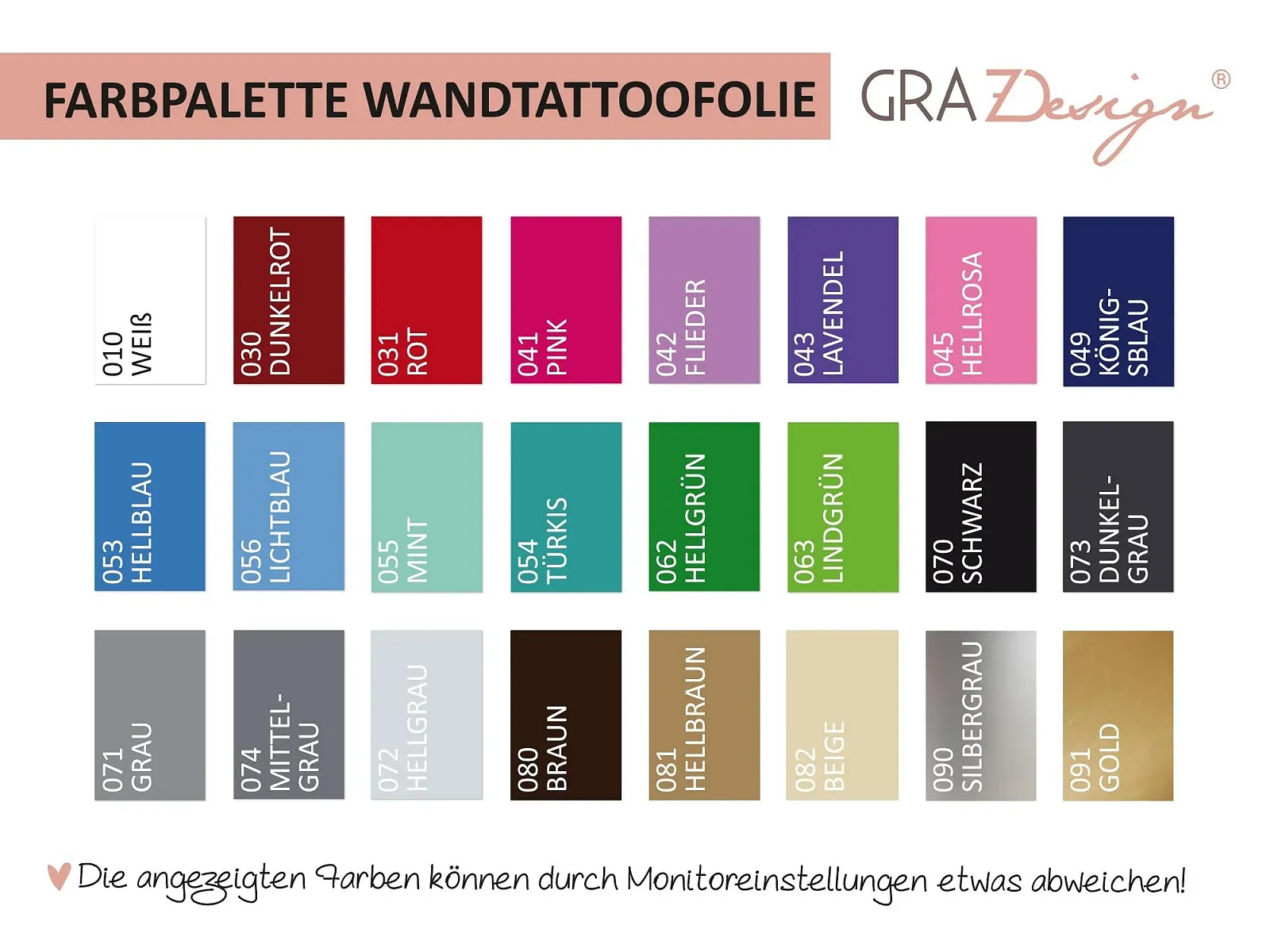 Наклейка на стену GRAZDesign Sei du selbst 60 x 50 см Light Blue, фото №3