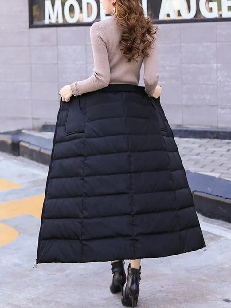 Легка вітрозахисна спідниця Minetom для жінок, фото №6