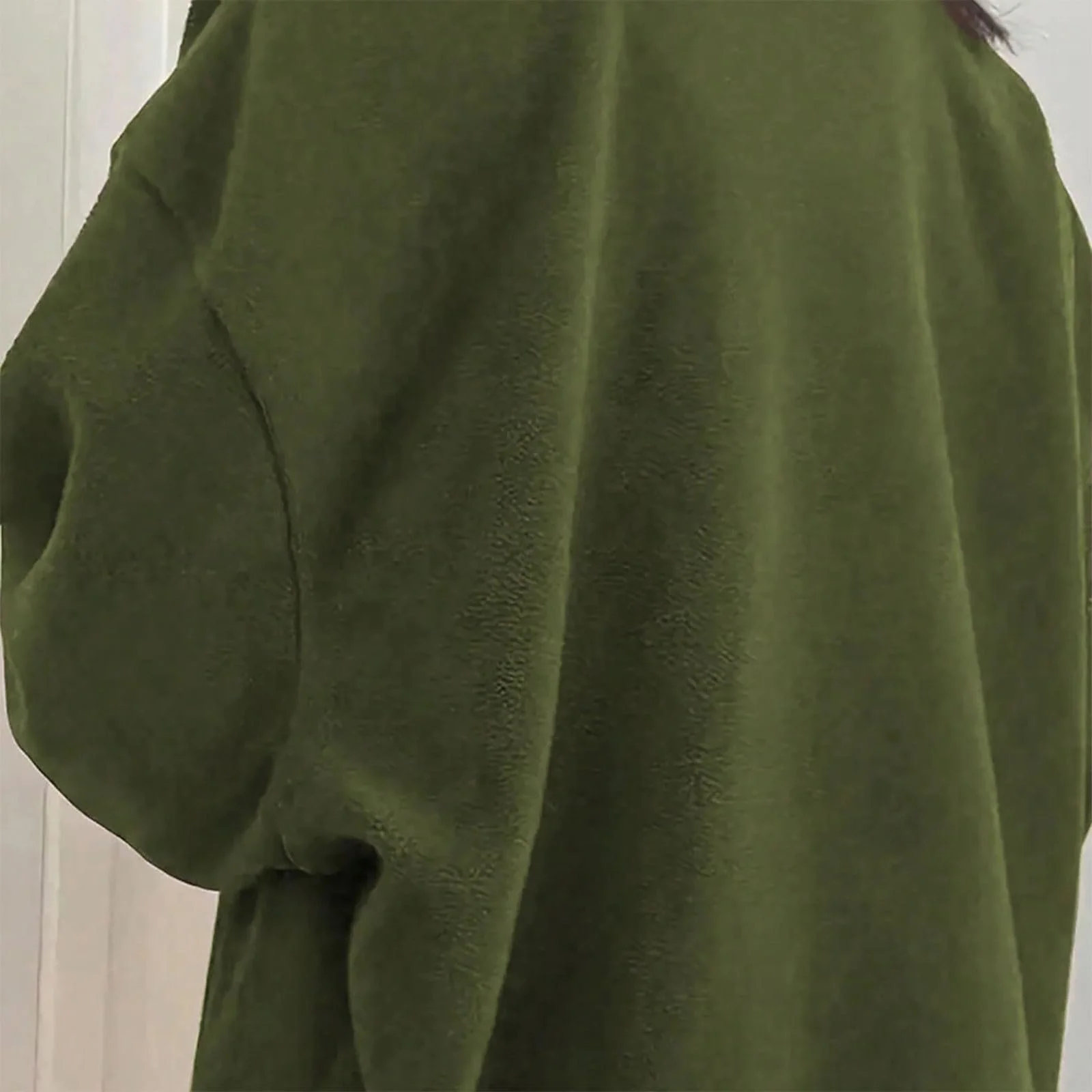 Пуловер HAOLEI Элегантный Шикарный Распродажа Женская Толстовка Мягкая Удобная Цветная Блочная Верхняя Дешевая Спортивная Куртка Повседневная Модная Стильная С Лацканами Спортивная Куртка Высокого Качества Утолщенная С Длинным Рукавом Повседневный Пуловер, фото №3