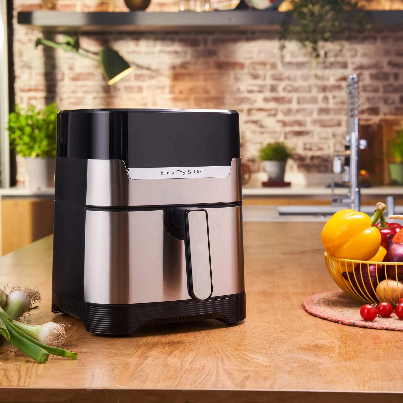 Мультипіч-гриль Moulinex Easy Fry & Grill EZ505D 2-in-1 Digital Steel 1400 Вт 8 програм, фото №4 Мультипіч-гриль Moulinex Easy Fry & Grill EZ505D 2-in-1 Digital Steel 1400 Вт 8 програм, фото №4