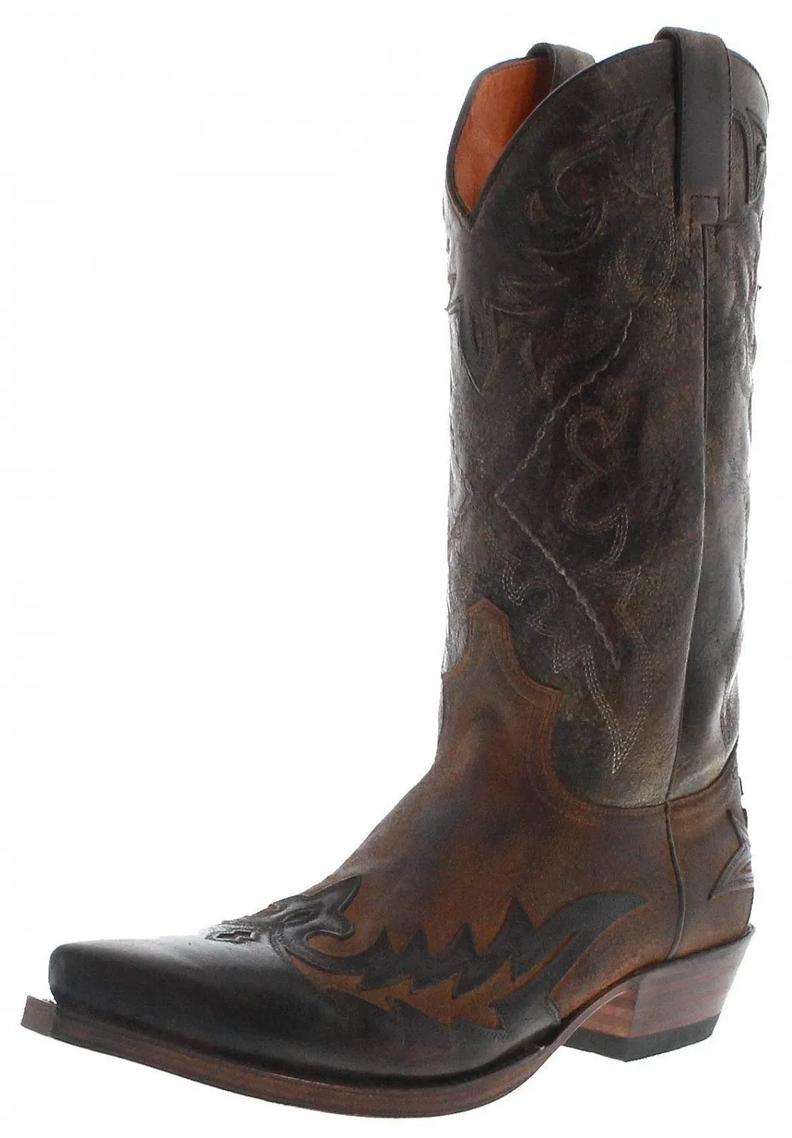 Черевики Sendra Boots чоловічі 9669 Western шкіряні коричневі, фото №1