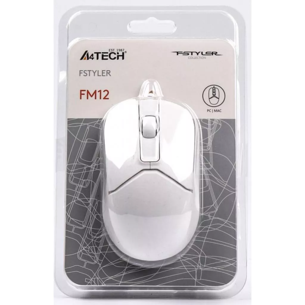 Мышка A4tech FM12 White, фото №9