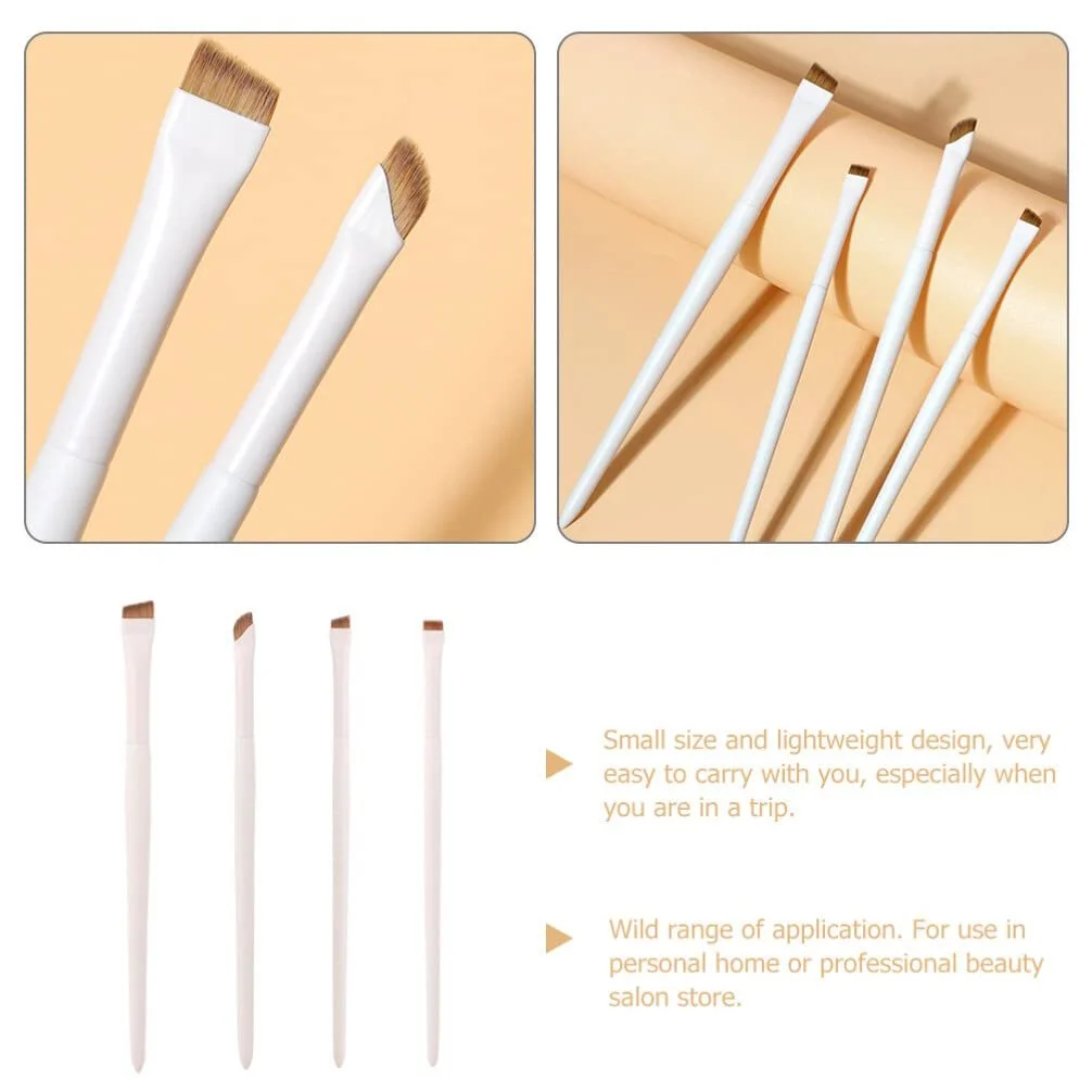 Кисти для подводки глаз FOMIYES угловые, прецизионные, для макияжа бровей, угловые изогнутые, фото №7 Кисти для подводки глаз FOMIYES угловые, прецизионные, для макияжа бровей, угловые изогнутые, фото №7