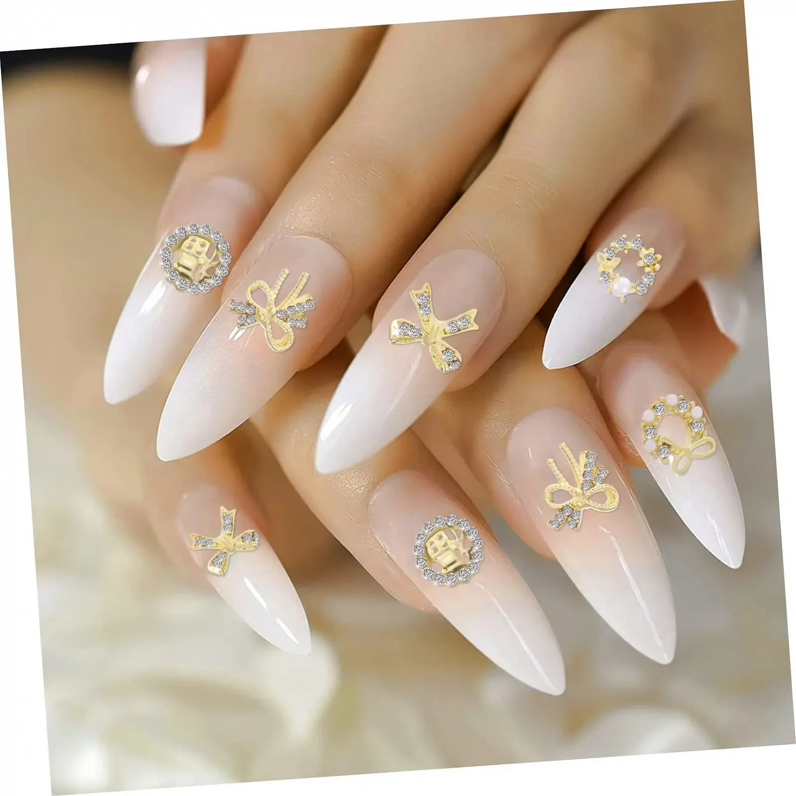 Прикраси для нігтів minkissy 120 шт., фото №2