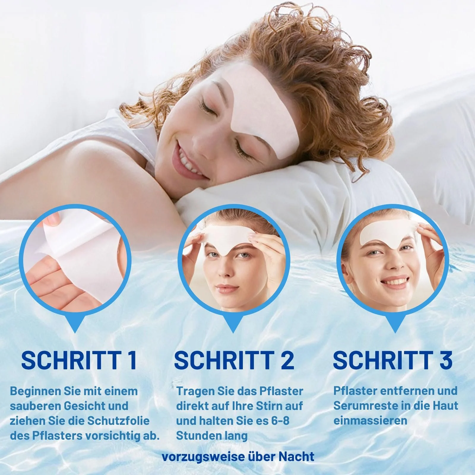 Пластирі проти зморшок з колагеном та алое вера для живлення та підтяжки обличчя, фото №6 Пластирі проти зморшок з колагеном та алое вера для живлення та підтяжки обличчя, фото №6